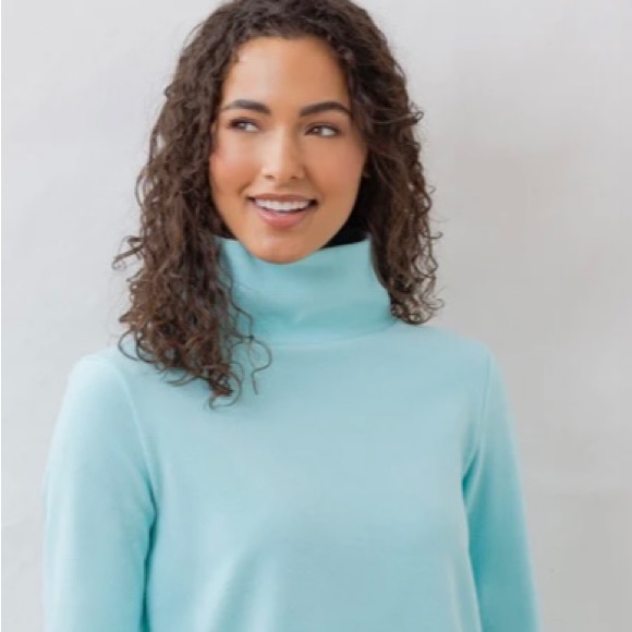 NWT Dudley Stephens Greenpoint Turtleneck in Mint XS. - Picture 3 of 5
